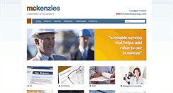 Desktop Screenshot of mckenziesgroup.com